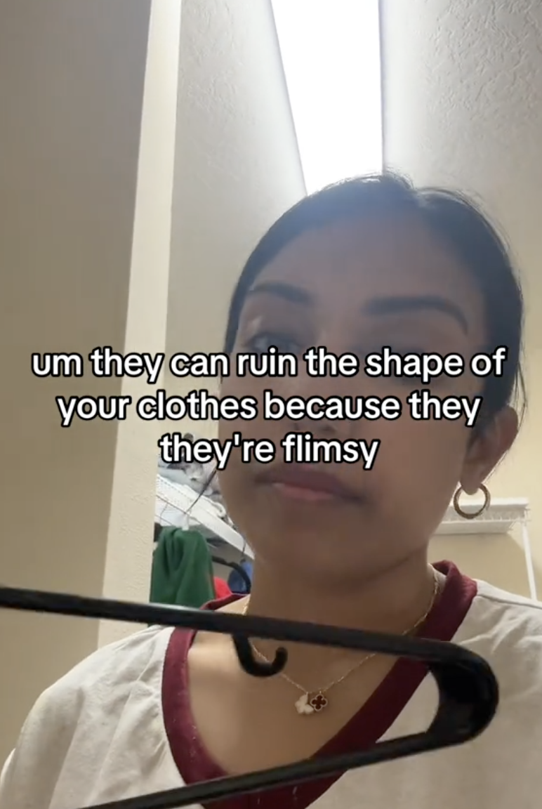 woman talking to a camera